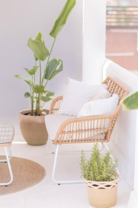 Downtown Flat With 46 Sqm Private Rooftop Terrace Малага Экстерьер фото